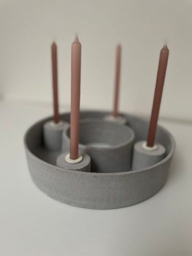 Kerzen Adapter Weiß
