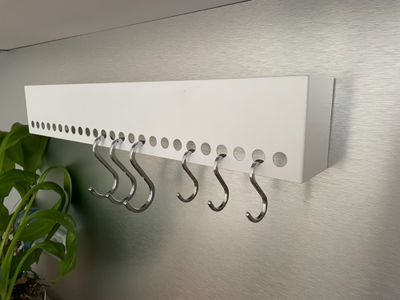 Hakenhalter Weiß